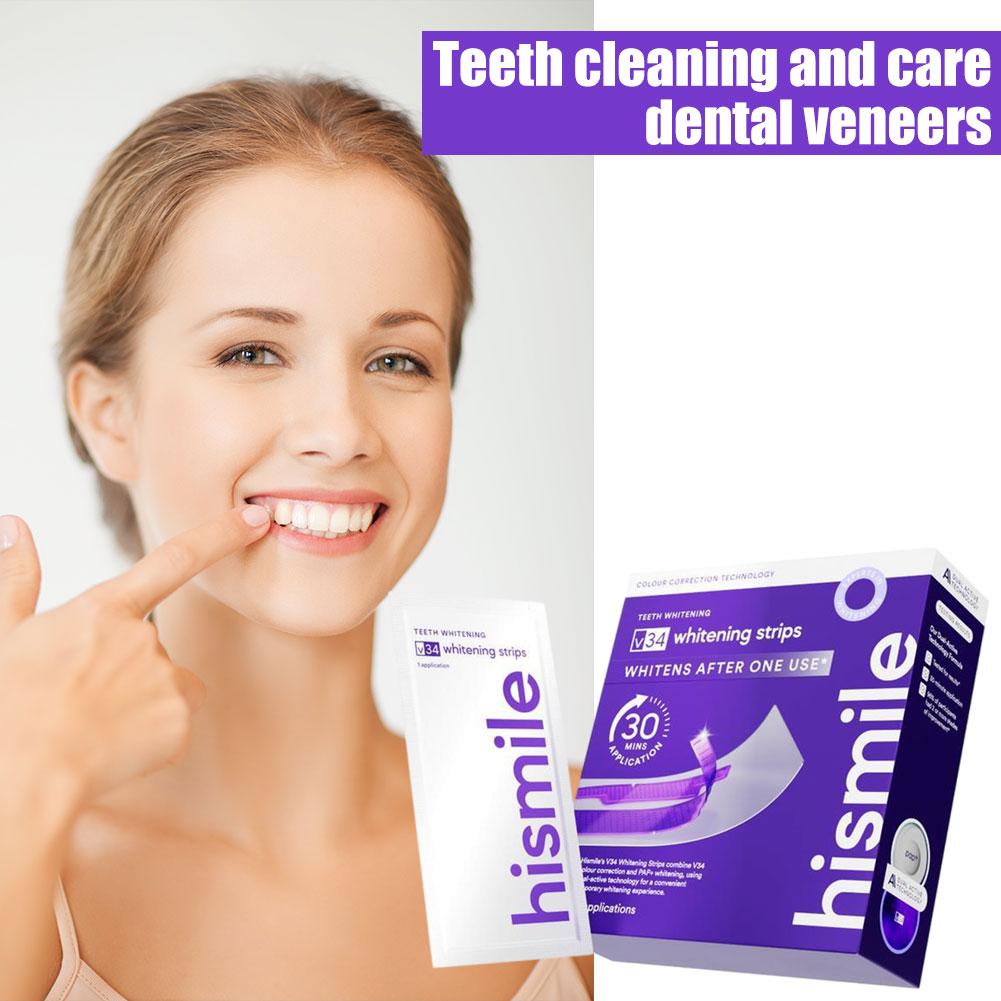 Teeth Whitening Strips - Purple Teeth Whitening Strip Tooth Stain