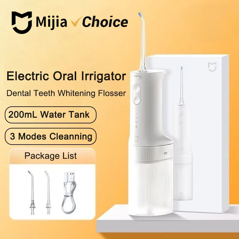 Teeth Whitening Mouthwash - Mijia MEO705 Portable Oral Irrigator Dental