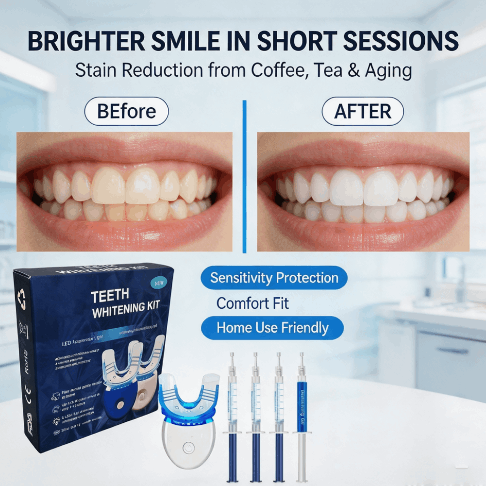 Teeth Whitening Opalescence - Professional Teeth Whitening Kit Gel LEDLight