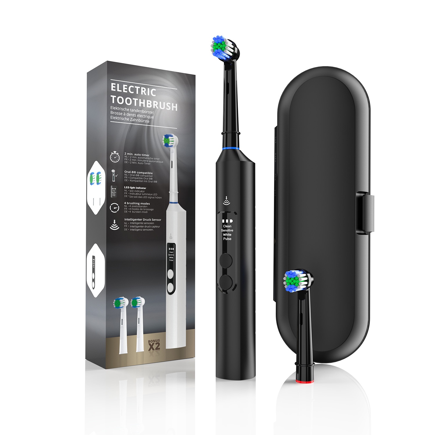 Wireless Rechargeable Fully Au - огляд і ціна Electric Toothbrush Sonic