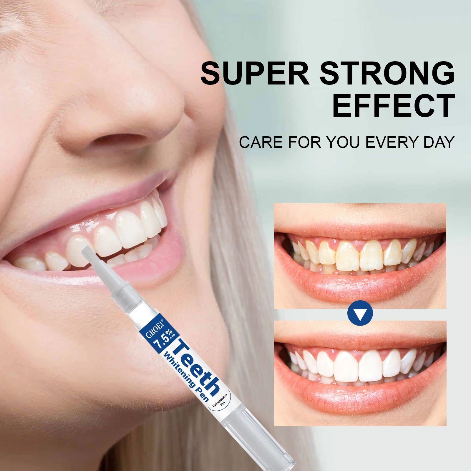 Hydroxyapatite Tooth Whitening - огляд і ціна Whitening Mouthwash