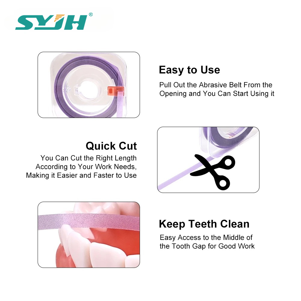 Dental Polishing Strip Roll Te - огляд і ціна Teeth Whitening Strips
