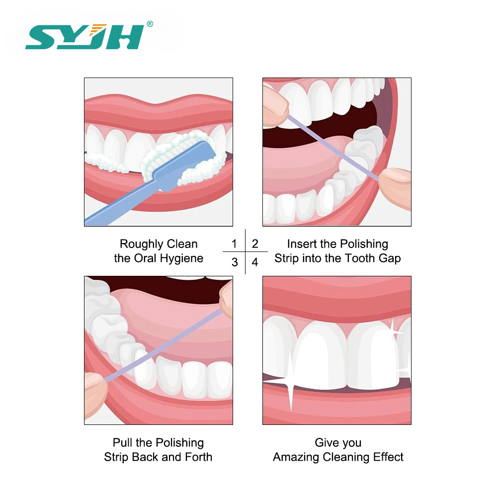 Dental Polishing Strip Roll Te - огляд і ціна Teeth Whitening Strips