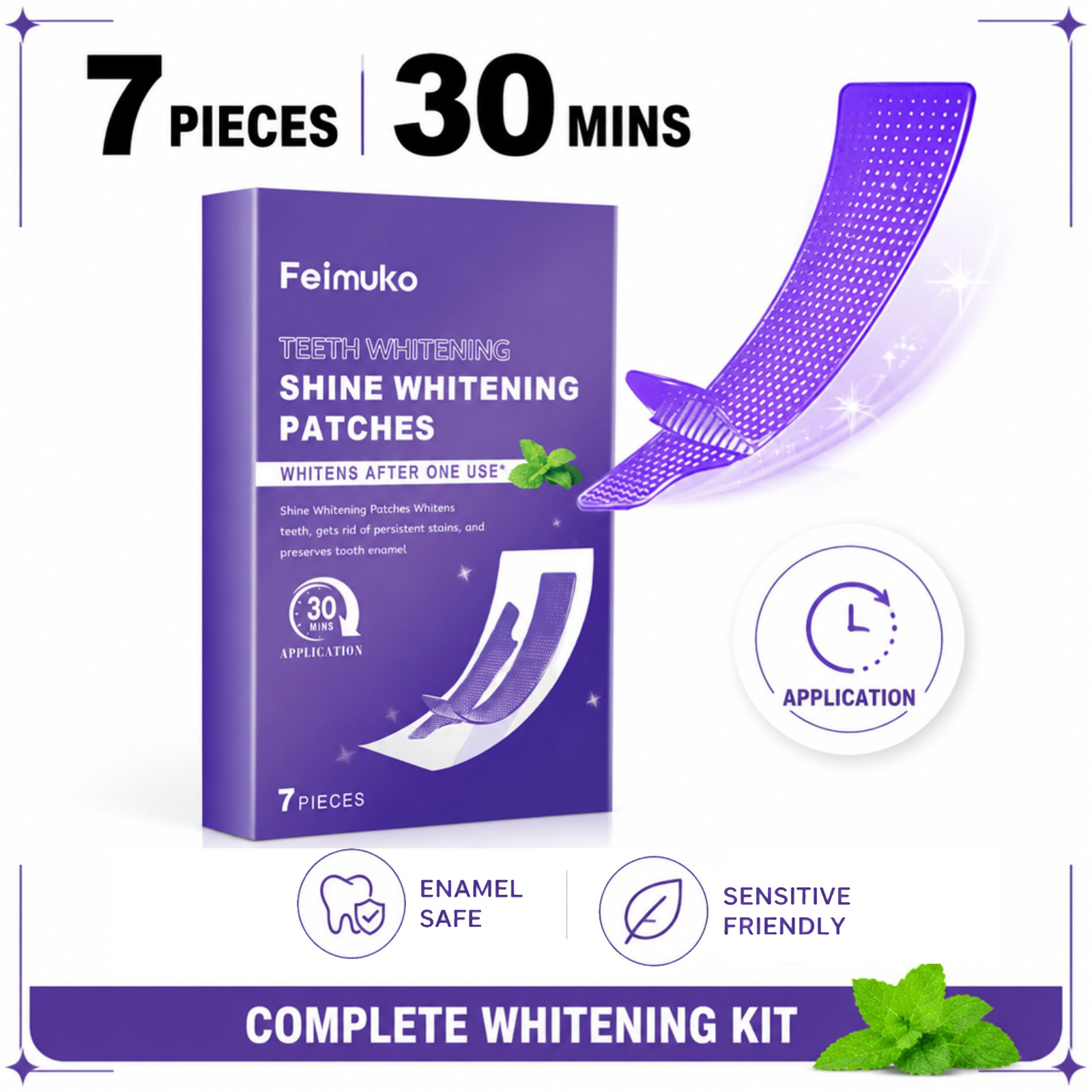7/14/21/28 PCS Purple Teeth Wh - огляд і ціна Whitening Strip 3D