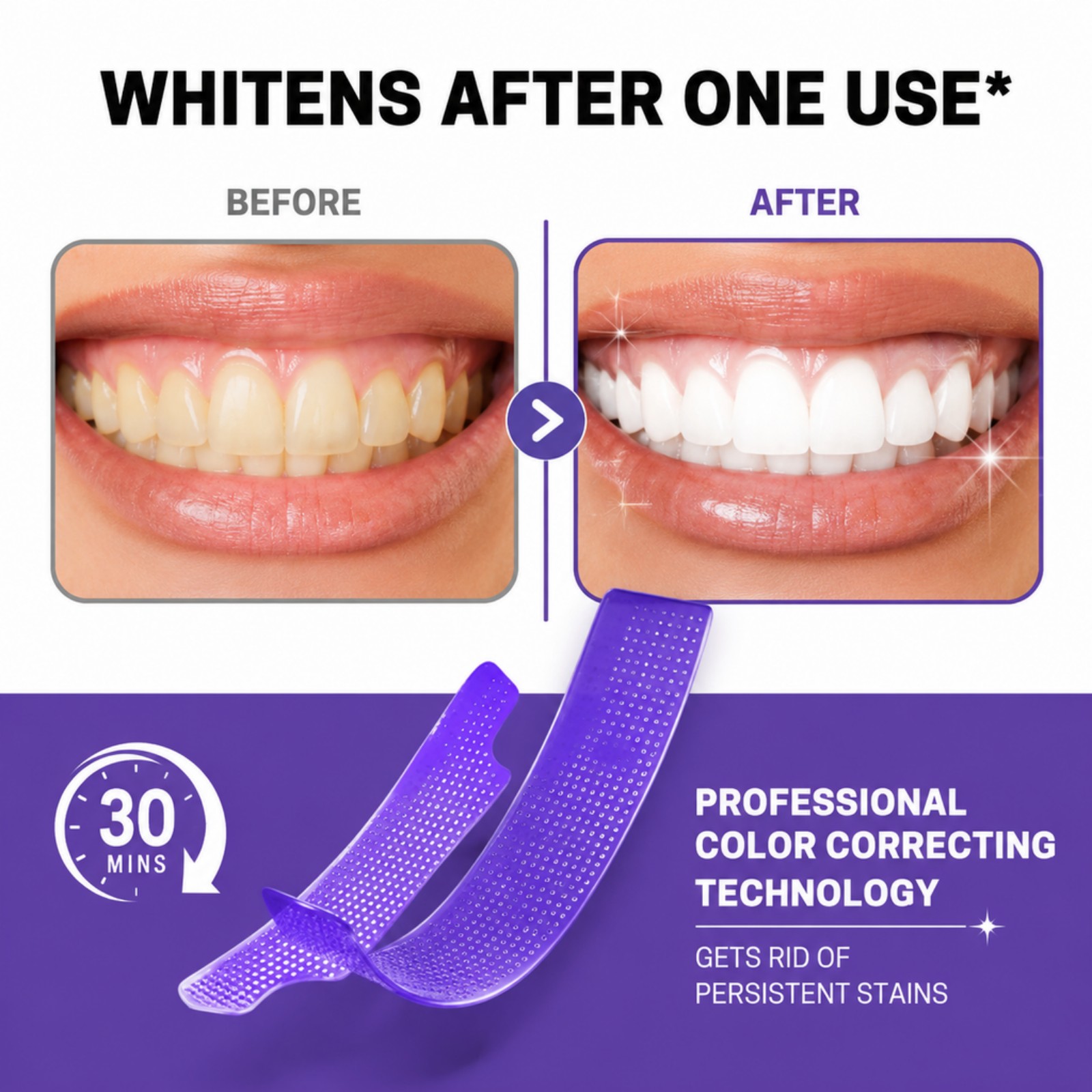 7/14/21/28 PCS Purple Teeth Wh - огляд і ціна Whitening Strip 3D