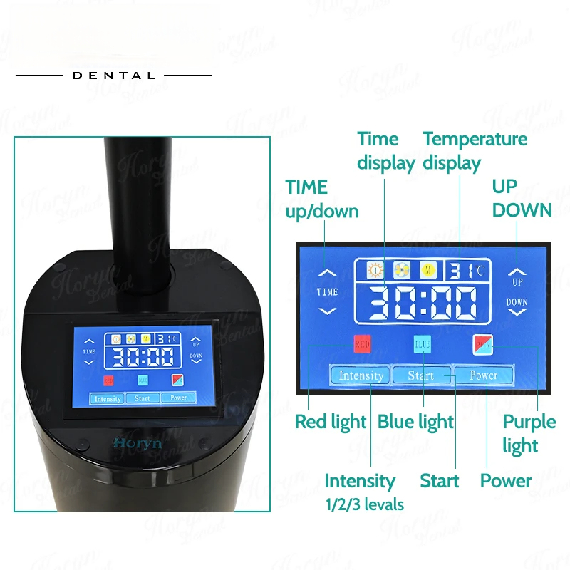 80W Lift Type Dental Cold Ligh - огляд і ціна Teeth Whitening Video