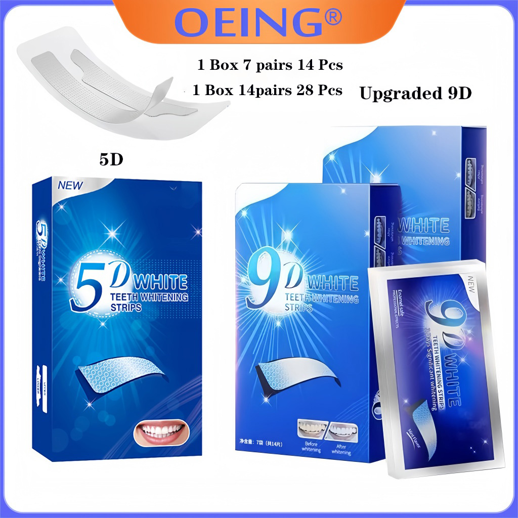 9D 5D Teeth Whitening Strip 14 - огляд і ціна Teeth Whitening Home Kit