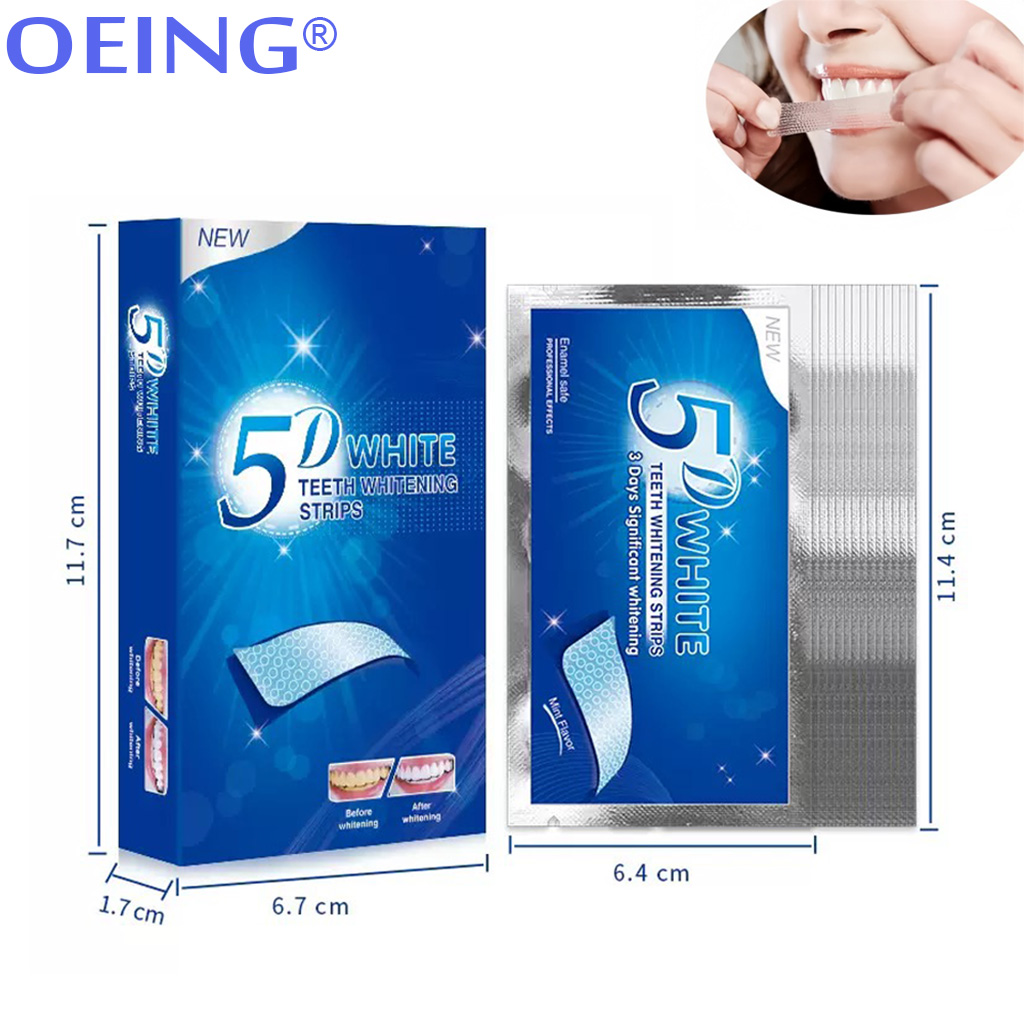 9D 5D Teeth Whitening Strip 14 - огляд і ціна Teeth Whitening Home Kit
