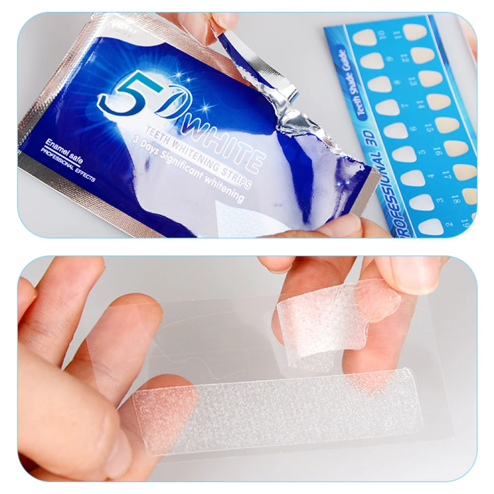 2box 3D/5D/9D Teeth Whitening  - огляд і ціна Whitening Strip 3D