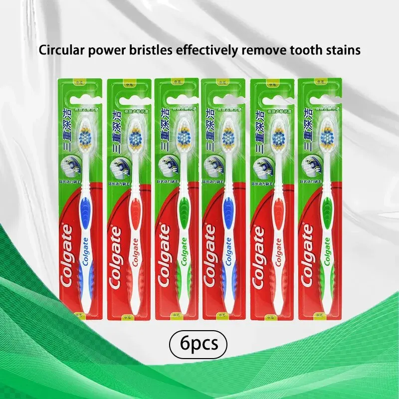Colgate 6pcs Adult Soft Bristl - огляд і ціна Teeth Whitening Home Kit
