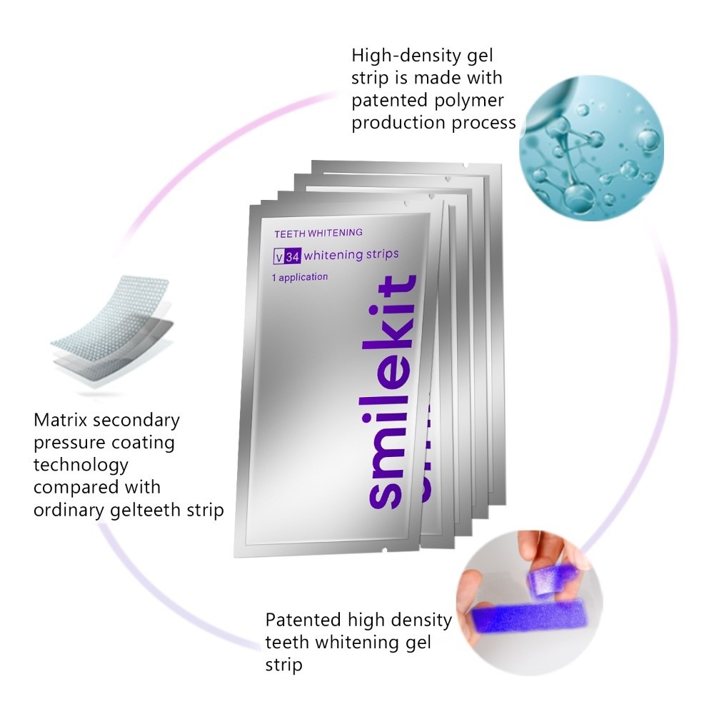 7/14pcs Professional Teeth Whi - огляд і ціна Whitening Strip 3D