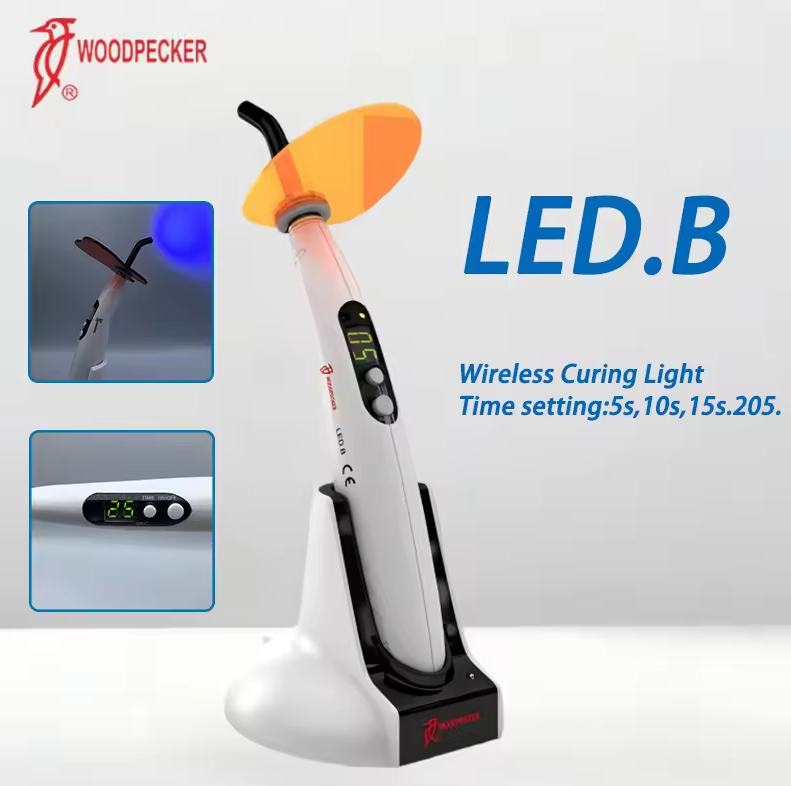 Dental Curing Light Woodpecker - огляд і ціна Teeth Whitening Lamp