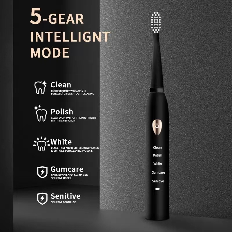 Electric Toothbrush 5-gear Mod - огляд і ціна Electric Toothbrush Sonic