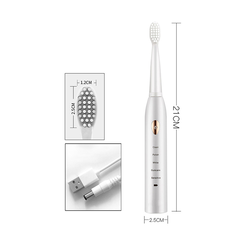 Electric Toothbrush 5-gear Mod - огляд і ціна Electric Toothbrush Sonic