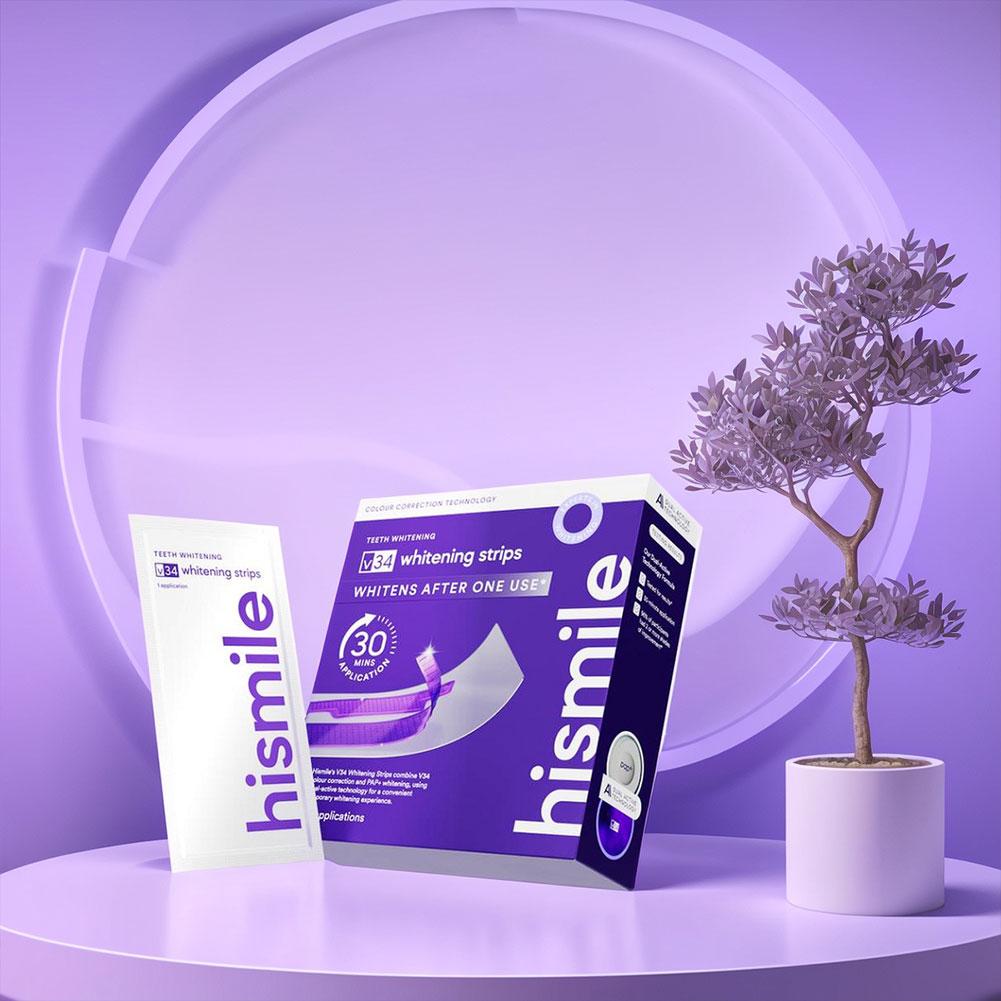 Purple Teeth Whitening Strip T - огляд і ціна Teeth Whitening Strips
