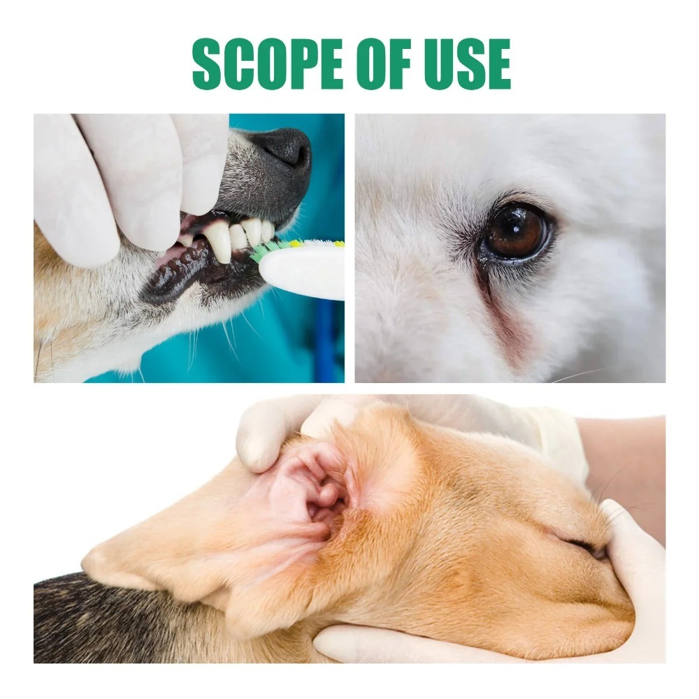 Disposable Pet Finger Cot Wet  - огляд і ціна Teeth Whitening Mouthwash