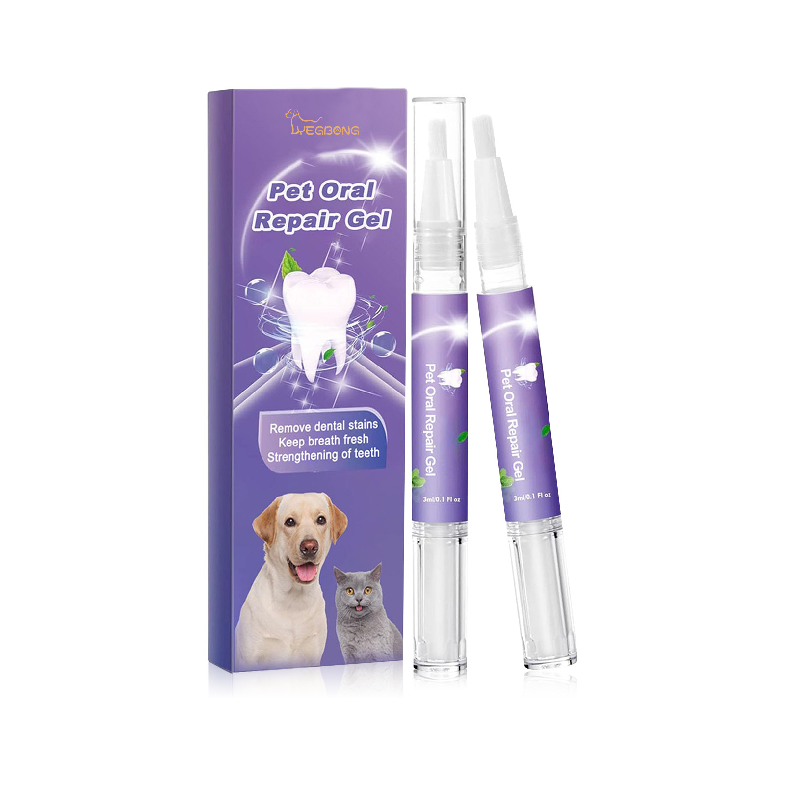 Pet Oral Repair Gel Puppy Tart - огляд і ціна Teeth Whitening Mouthwash