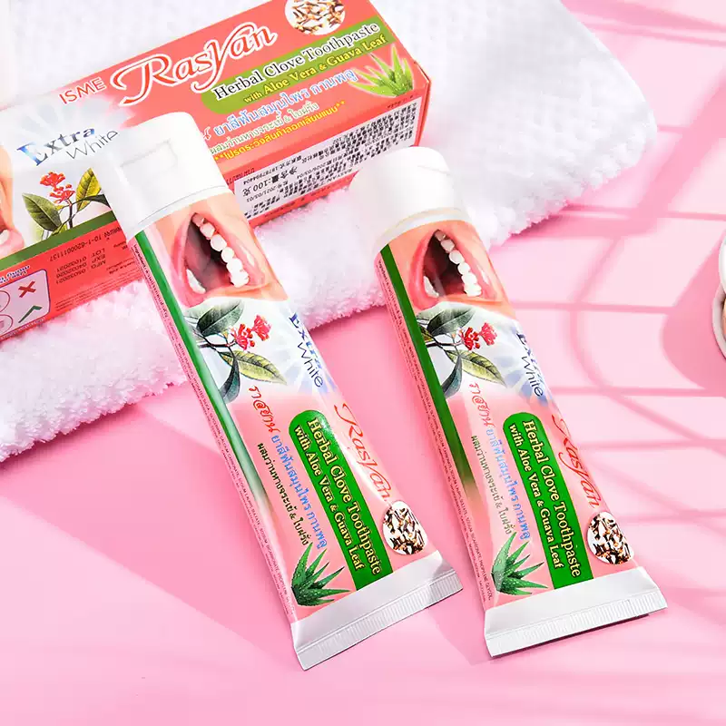 RASYAN Herbal Clove Tooth Powd - огляд і ціна Teeth Whitening In Thailand