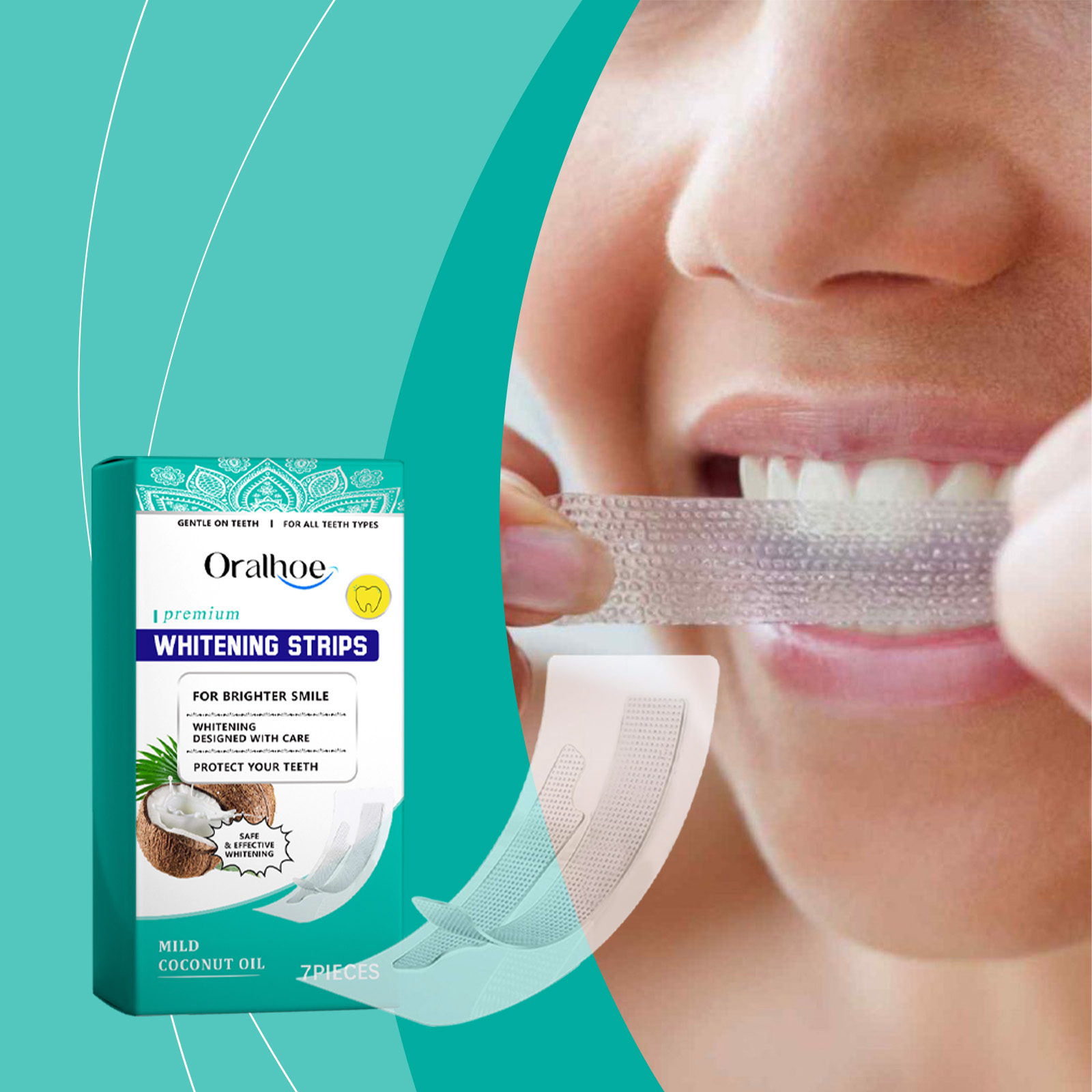 Tooth Whitening Strips Remove  - огляд і ціна Teeth Whitening Opalescence