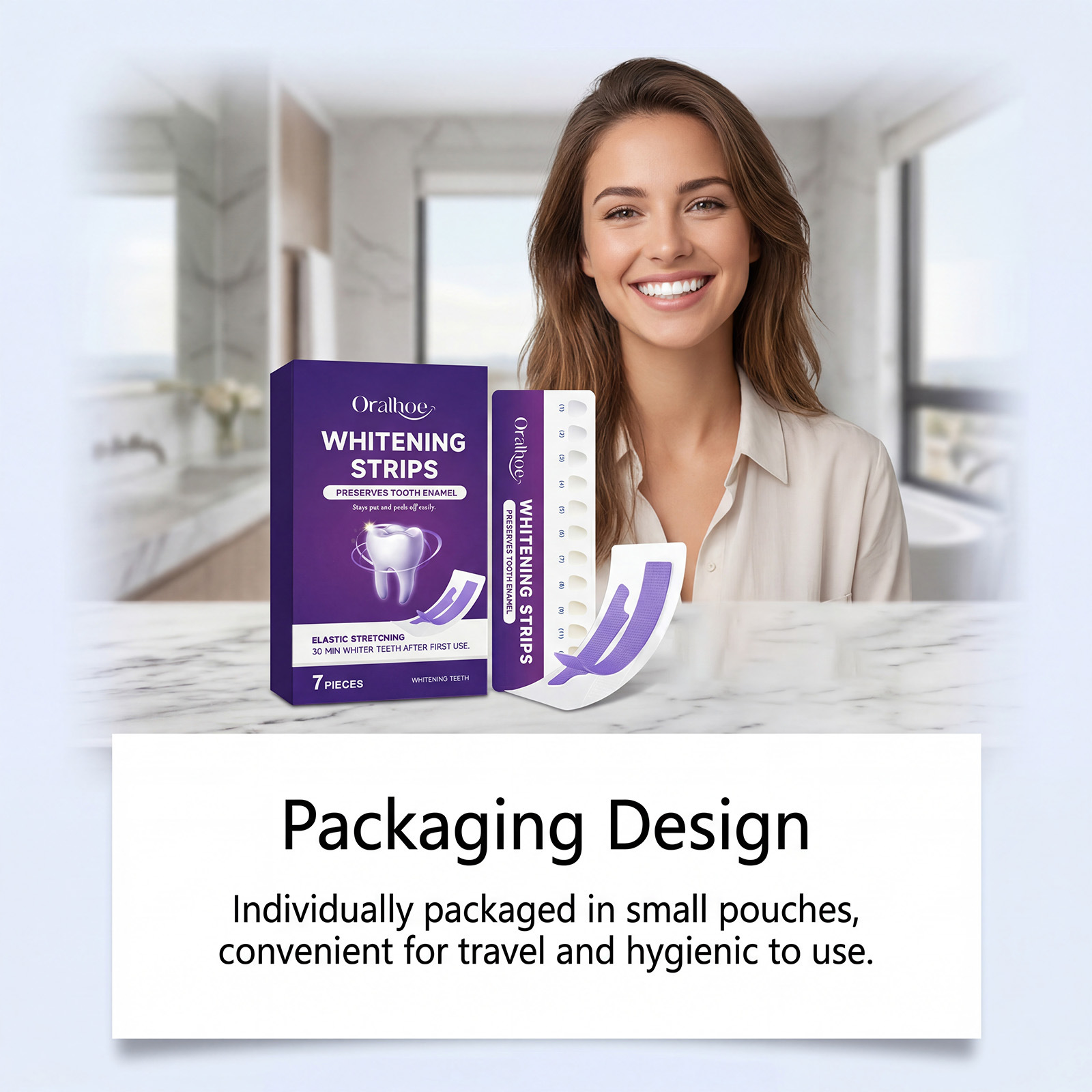 ORALHOE Safe Teeth Whitening S - огляд і ціна Teeth Whitening Home Kit