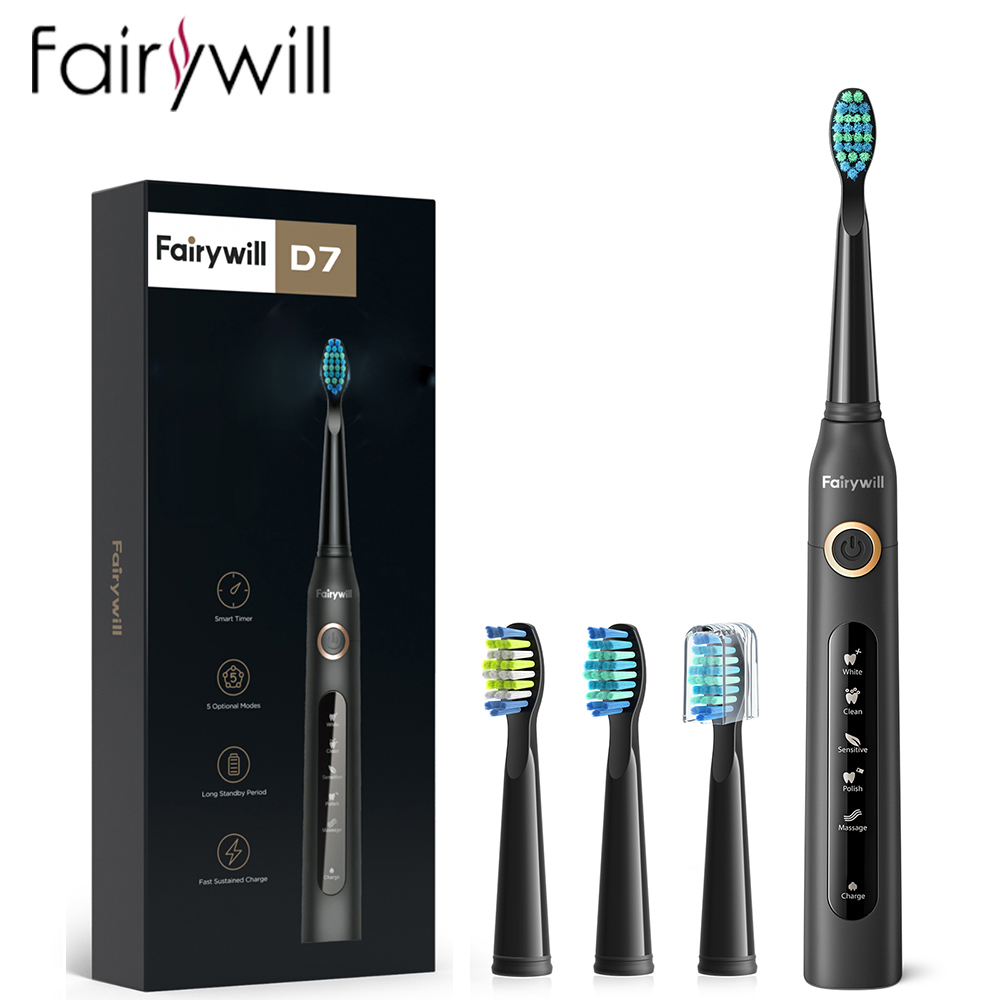 Fairywill Electric Sonic Tooth - огляд і ціна Electric Toothbrush Sonic
