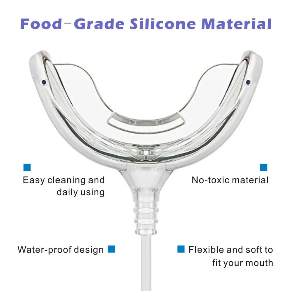 Portable LED Cold Blue Light S - огляд і ціна Teeth Whitening Home Kit