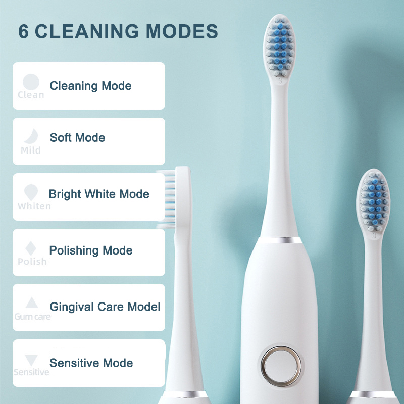 6 Modes Electric Sonic Toothbr - огляд і ціна Electric Toothbrush Sonic