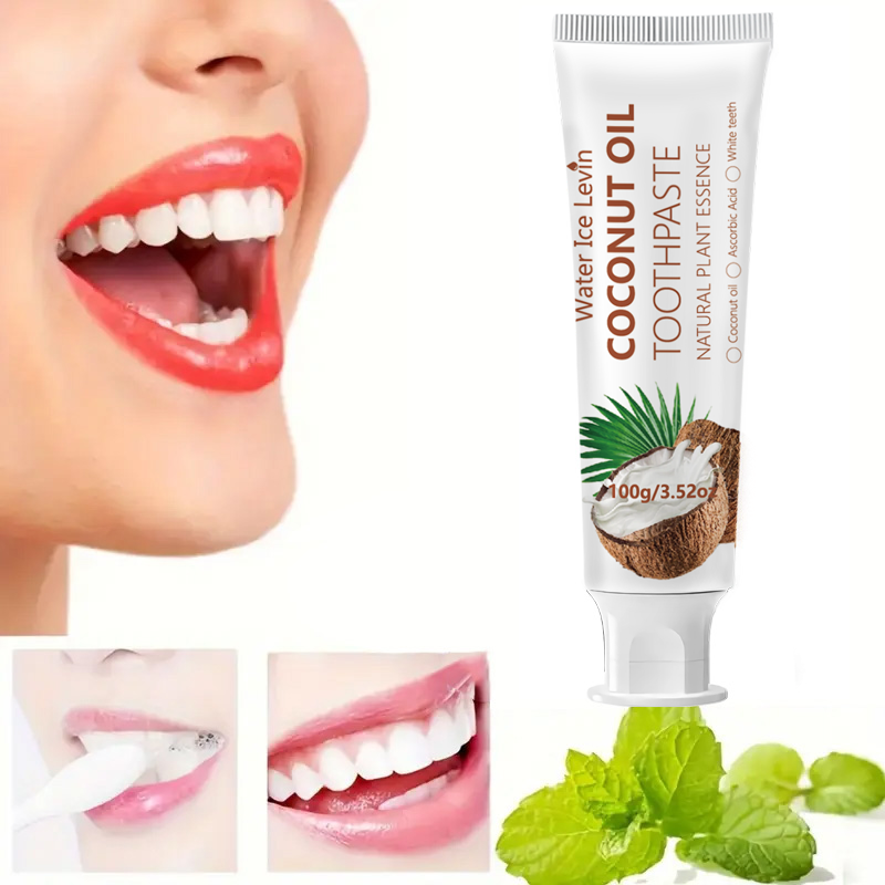 Coconut Oil Toothpaste 100g Na - огляд і ціна Teeth Whitening Mouthwash