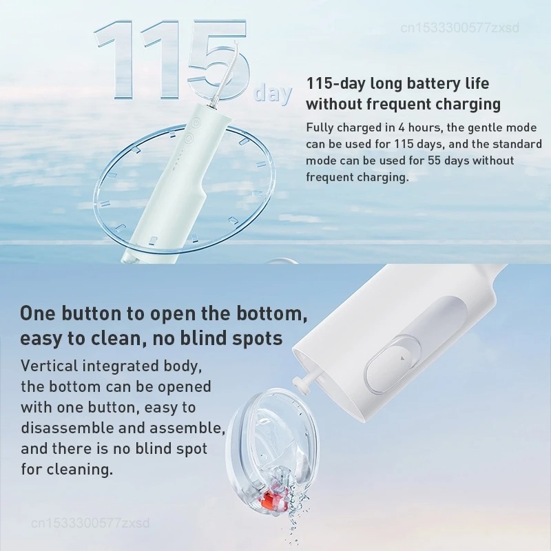 XIAOMI MIJIA Portable Oral Irr - огляд і ціна Teeth Whitening Mouthwash