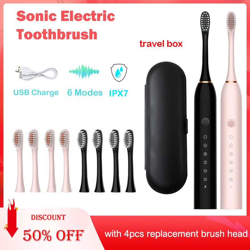 Sonic Electric Toothbrush IPX7 - огляд і ціна Electric Toothbrush Sonic