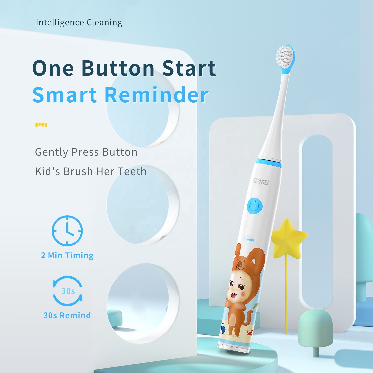 Seago SG-567 Kids Electric Too - огляд і ціна Electric Toothbrush Sonic
